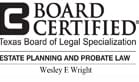 Texas Board of legal Specialization-Wright