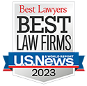 Best Lawyers Best Law Firms, awarded by U.S. News in 2023