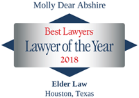 Molly Dear Abshire - Best Lawyers - Lawyer of the Year 2018 - Elder Law Houston, Texas